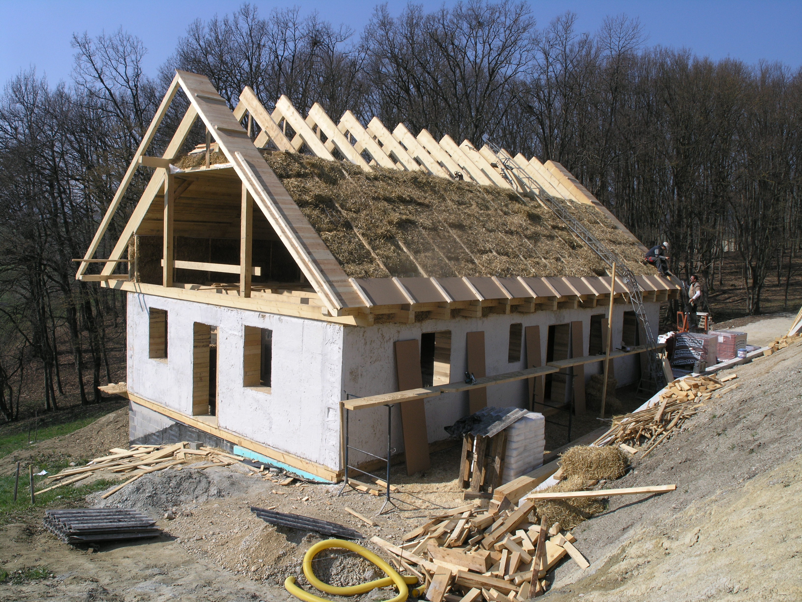 Panelna gradnja s slamnatimi balami 2